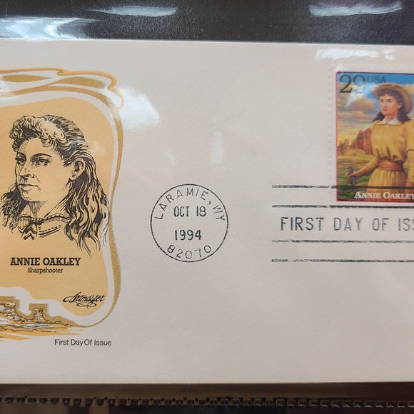 Collection of 136 Legends of the West U.S. First Day Covers - Picture 15 of 16